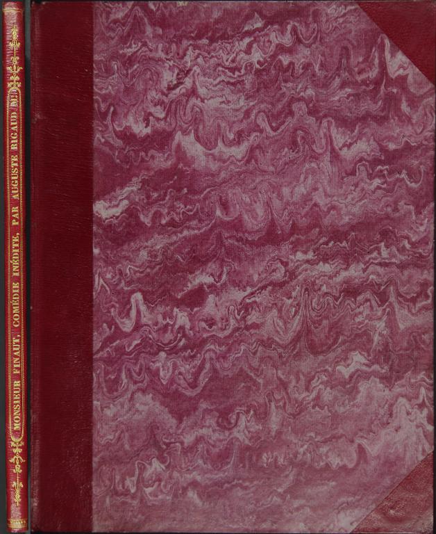 Monsieur Finaud ou l'achat d'un hôtel