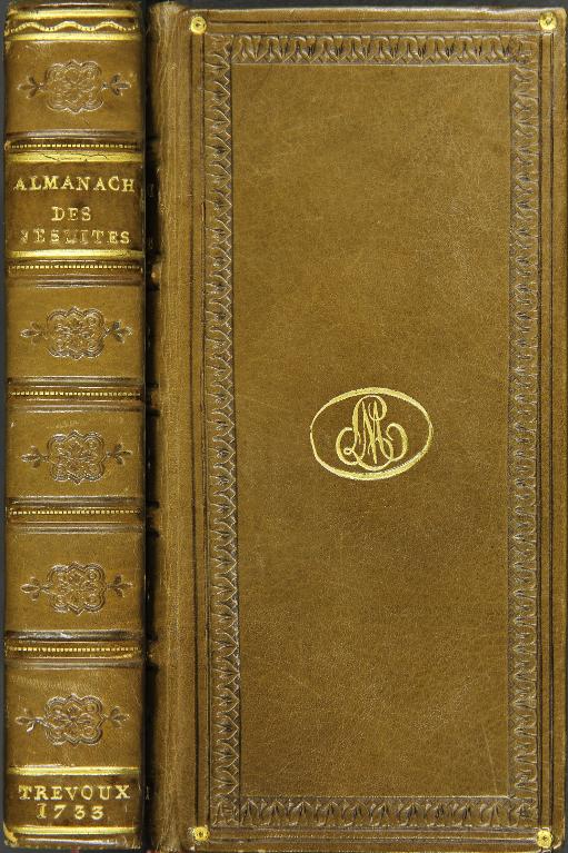 Le véritable almanach nouveau pour l'année 1733