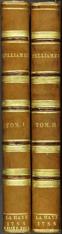 Telliamed ou entretiens d'un philosophe indien avec un missionnaire français