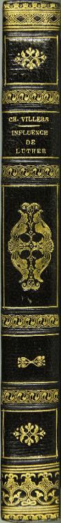 Essai sur l'esprit et l'influence de la Réformation de Luther