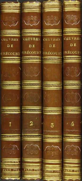 Œuvres complète de Grécourt