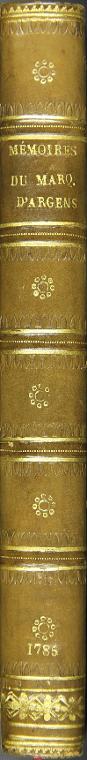 Mémoires de Monsieur le Marquis d'Argens